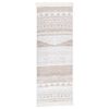 vidaXL Tapis Beige 100x300 cm Coton