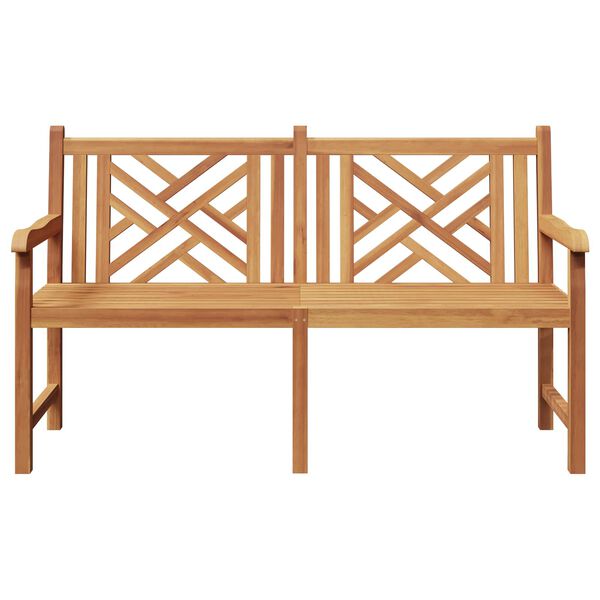 vidaXL banc Marron 150 x 60 x 90 cm Bois de teck massif