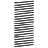 vidaXL Profil&eacute; de recouvrement de jardin 20 pc 100 x 5 x 5 cm Acier