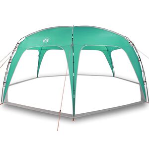 vidaXL Tente de f&ecirc;te vert de mer imperm&eacute;able