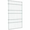 vidaXL Ensemble de cl&ocirc;ture de jardin 8 pc 50 x 80 cm Acier Vert
