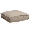 vidaXL Coussin 4 pcs Taupe 40 x 40 x 8 cm Tissu Oxford