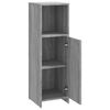 vidaXL Armoire de bain Sonoma gris 30x30x95 cm Bois d'ing&eacute;nierie