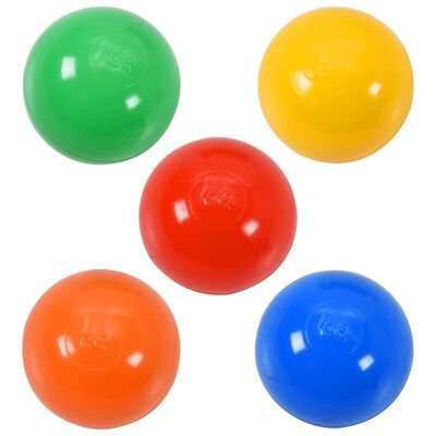 vidaXL Tente de jeu pour enfants 250 balles Multicolore 255x80x100 cm