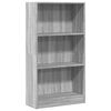 vidaXL Biblioth&egrave;que sonoma gris 60x24x109 cm bois d'ing&eacute;nierie