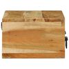 VidaXL Meuble TV mural 60x30x19 cm bois massif d'acacia
