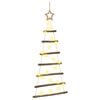 vidaXL Arbre de No&euml;l suspendu 90 cm 30 LED Blanc chaud