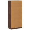vidaXL Garde-robe Ch&ecirc;ne marron 90x52x200 cm Bois d'ing&eacute;nierie