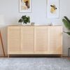 vidaXL Portes d'armoire &agrave; persiennes 4 pcs 99,3x49,4 cm pin massif