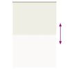 vidaXL Store enrouleur occultant blanc cass&eacute; 145x210 cm largeur tissu