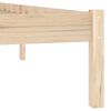 vidaXL Cadre de lit sans matelas 100x190 cm bois de pin massif