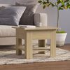 vidaXL Table basse ch&ecirc;ne sonoma 55x55x42 cm bois d'ing&eacute;nierie