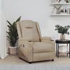 vidaXL Fauteuil Cappuccino Similicuir
