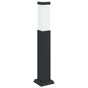 vidaXL Borne lumineuse 50 cm noire IP44
