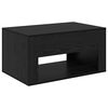 vidaXL Table basse Ch&ecirc;ne noir 80 x 50 x 40 cm Bois d'ing&eacute;nierie