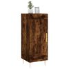 vidaXL Buffet Ch&ecirc;ne fum&eacute; 34,5x34x90 cm Bois d'ing&eacute;nierie