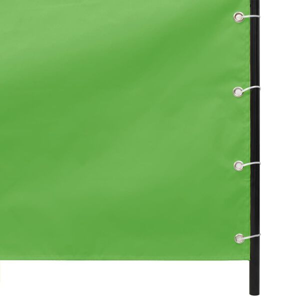 vidaXL &Eacute;cran de balcon Vert clair 120x240 cm Tissu Oxford