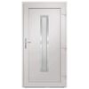 vidaXL Porte d'entr&eacute;e anthracite 98x208 cm PVC