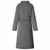 vidaXL Robe de bain sans capuche Gris foncé xxxl Flanelle