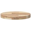 vidaXL Dessus de table rond &Oslash;40x4 cm bois massif d'acacia