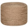 vidaXL Corde de jute 25 m de long 6 mm d'&eacute;paisseur