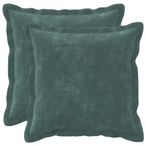 vidaXL Housse de coussin 2 pcs HOUTEN Bleu marine 30 x 30 cm