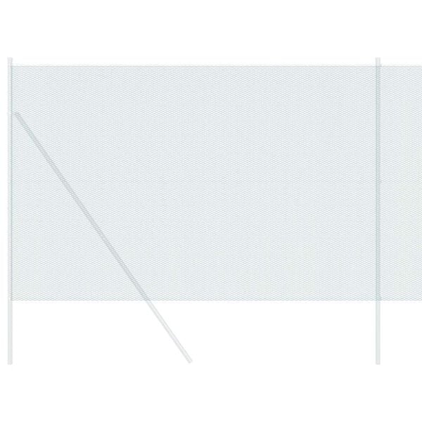 vidaXL Cl&ocirc;ture hexagonale Vert 1,5 x 10 m PVC