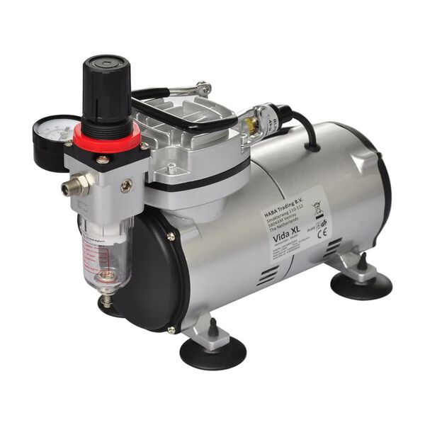 vidaXL Kit de compresseur d'aérographe avec 2 pistolets