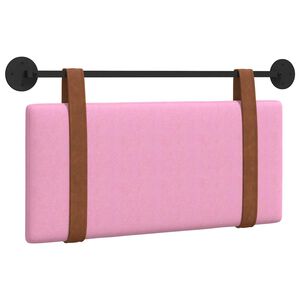 vidaXL T&ecirc;te de lit suspendue Rose PU antique