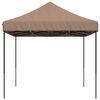 vidaXL Tente de r&eacute;ception pliable escamotable marron 440x292x315 cm