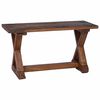 vidaXL banc Naturel 85 x 35 x 46 cm Bois massif de r&eacute;cup&eacute;ration