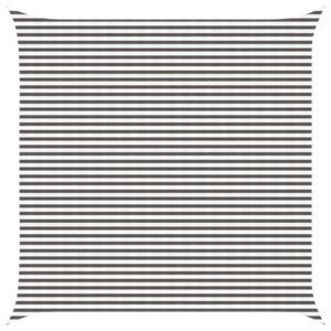vidaXL Voile d'ombre Gris clair et blanc 5 x 5 m HDPE