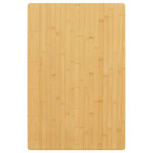 vidaXL Dessus de table 40x60x2,5 cm bambou