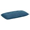 vidaXL Coussin de Dos Bleu 100 x 50 cm Tissu en velours c&ocirc;tel&eacute;