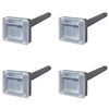 Kit 4 x solaire &eacute;nergie anti chasse de rongeurs