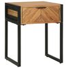 vidaXL Table de chevet Marron 40 x 35 x 50 cm