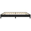 vidaXL Cadre de lit sans matelas noir 200x200 cm velours