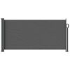 vidaXL Store lat&eacute;ral r&eacute;tractable Anthracite 300 x 100 cm Polyester