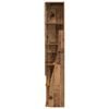 vidaXL Meuble d'angle Bois ancien 27,5x27x140cm Bois d'ing&eacute;nierie