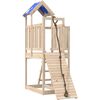 vidaXL Aire de jeux d'ext&eacute;rieur bois de pin massif