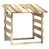 vidaXL Pergola avec toit 100x90x100 cm Bois de pin impr&eacute;gn&eacute;