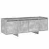 vidaXL Meuble TV gris b&eacute;ton 120x30x40,5 cm bois d'ing&eacute;nierie
