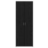 vidaXL Haut Armoire 2 pcs Ch&ecirc;ne noir 70 x 42,5 x 185 cm