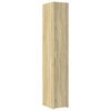 vidaXL Buffet haut ch&ecirc;ne sonoma 30x42,5x185 cm bois d'ing&eacute;nierie