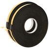vidaXL Ruban adh&eacute;sif en mousse 2 pcs Noir 15mm x 10m Mousse CR