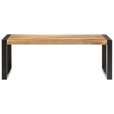 vidaXL Table basse 110x60x40 cm Bois solide