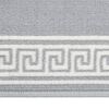vidaXL Tapis BCF Gris avec motif 60x350 cm