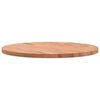 vidaXL Dessus de table &Oslash;60x2,5 cm rond bois massif de h&ecirc;tre
