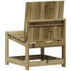 vidaXL Chaise de jardin 50,5x55x77 cm bois de pin impr&eacute;gn&eacute;