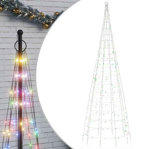 vidaXL Sapin de No&euml;l &agrave; LED 550 LED color&eacute; 300 cm